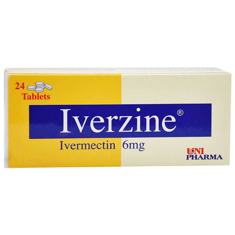 Iverzine 6mg 24 Tablet