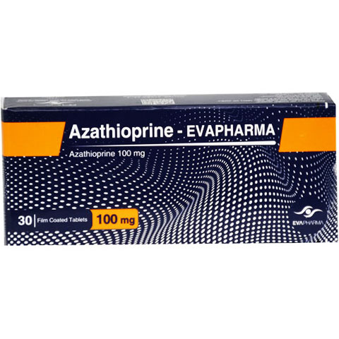 Azathioprine Evapharma 100mg 30 Film Coated Tablets