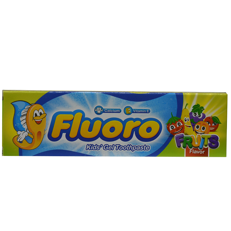 Fluoro Kids Gel Toothpaste Fruits 50gm