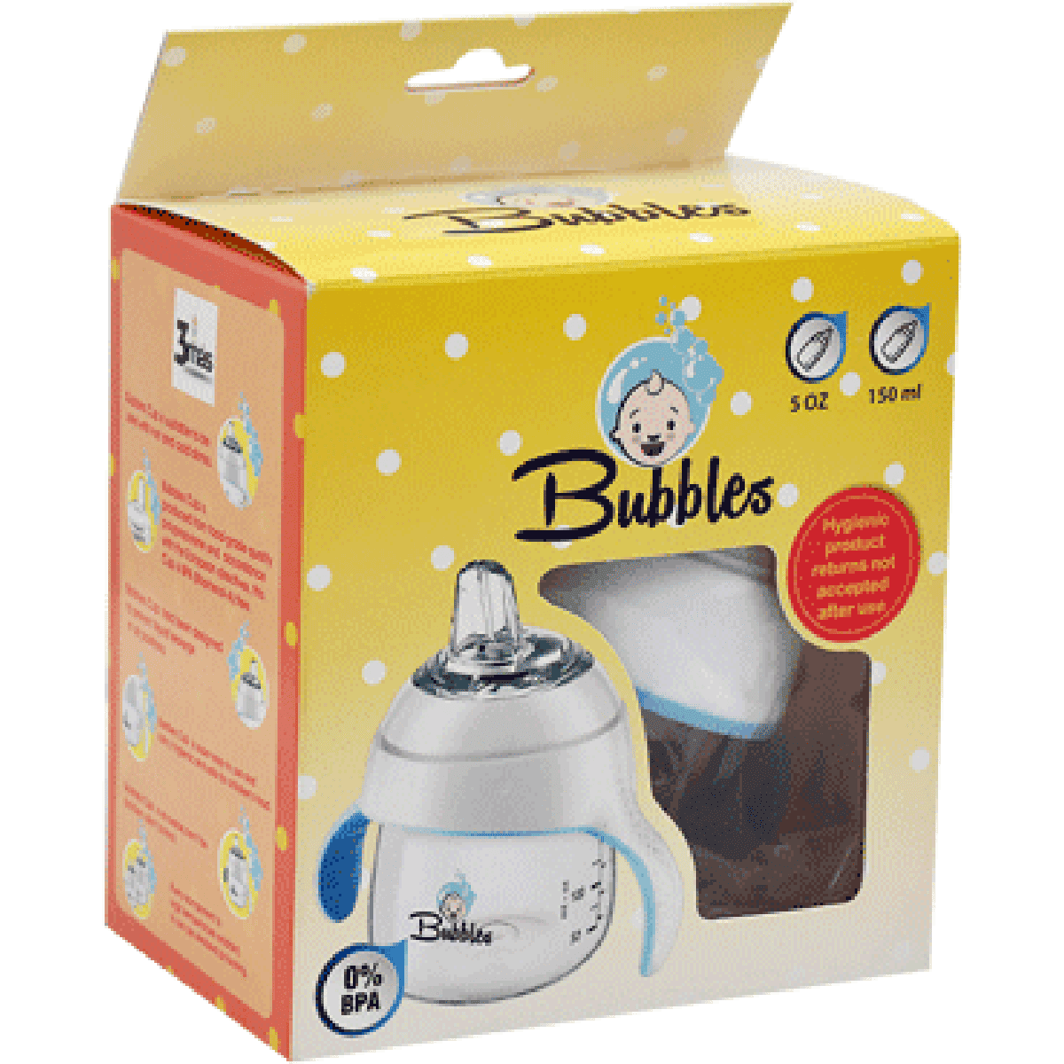 Bubbles Baby Cup With Hand 150ml