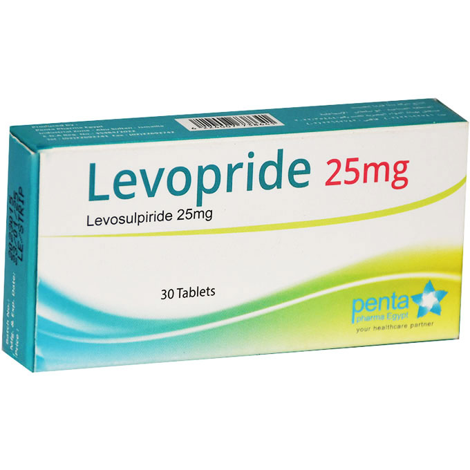 Levopride 25mg 30 Tablets