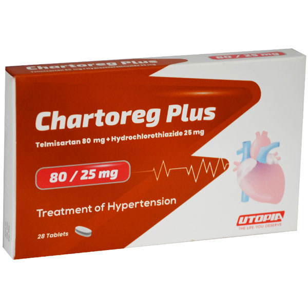 Chartoreg Plus 80mg/25mg 28/Tablets