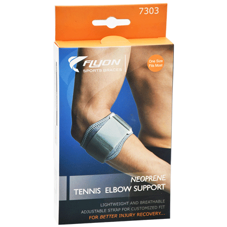 Flyon Neoprene Tennis Elbow Support One Size /7303