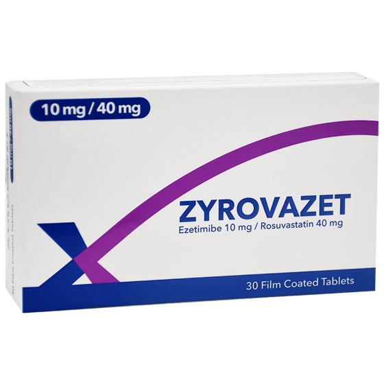 Zyrovazet 10mg/40mg 30 Film Coated Tablet