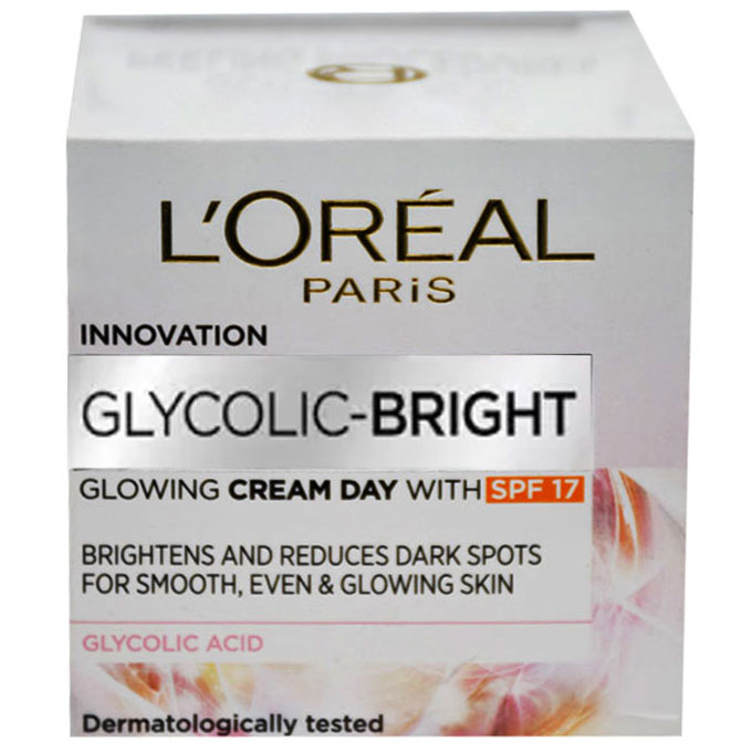 Loreal Innovation Glycolic Bright Day SPF (17) Cream 50ml