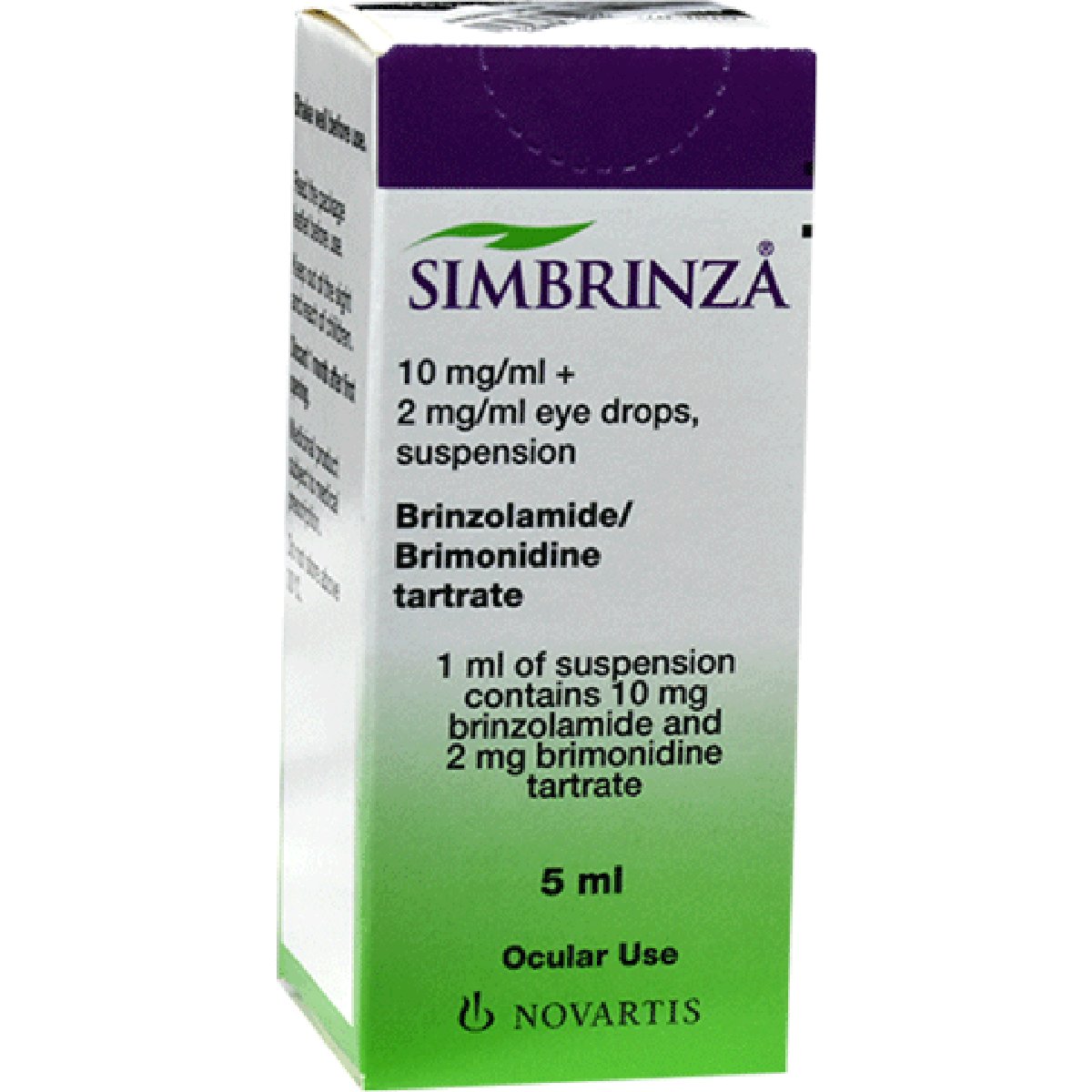 Simbrinza 10mg/ml2Mg/ml (5ml) Eye Drop