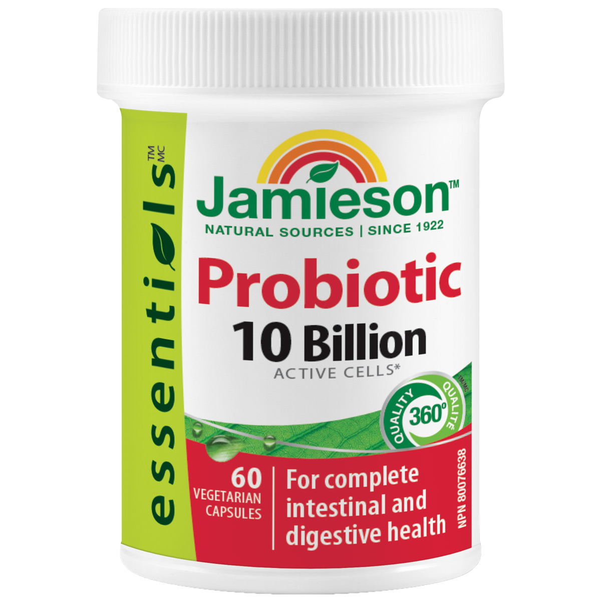 Jamieson Probiotic 10 Billion 60 Veg Capsules