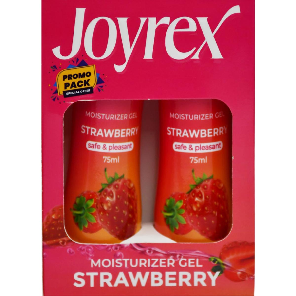 Joyrex (Strawberry) Moisturizing Gel 75ml 2 Pieces (Offer Pack)