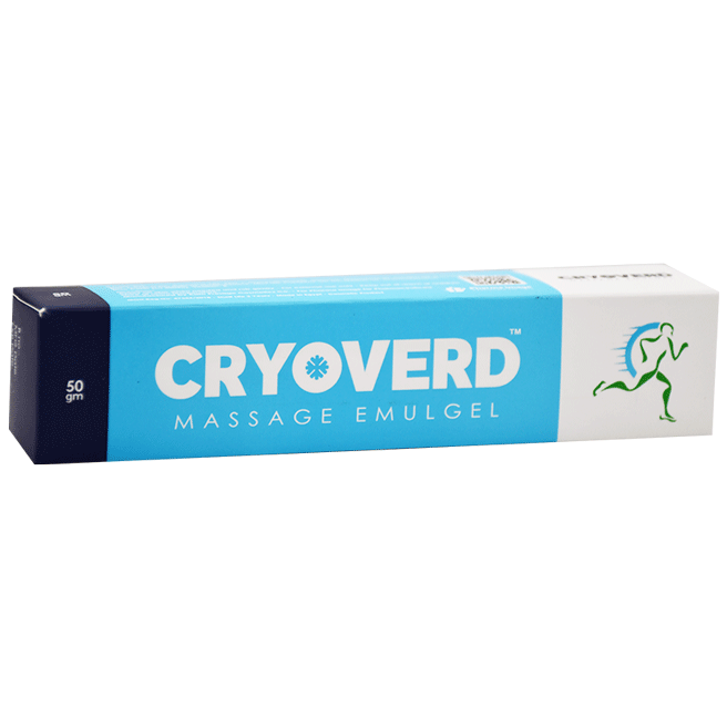 Cryoverd Massage Emulgel 50gm