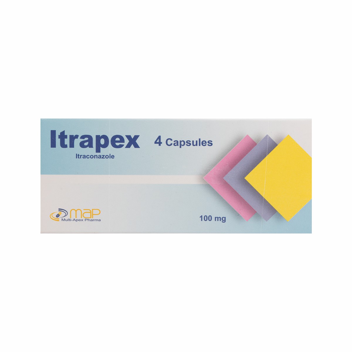 Itrapex 100mg 4 Capsules