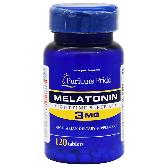 Puritan's Pride Melatonin 3mg 120 Tablet
