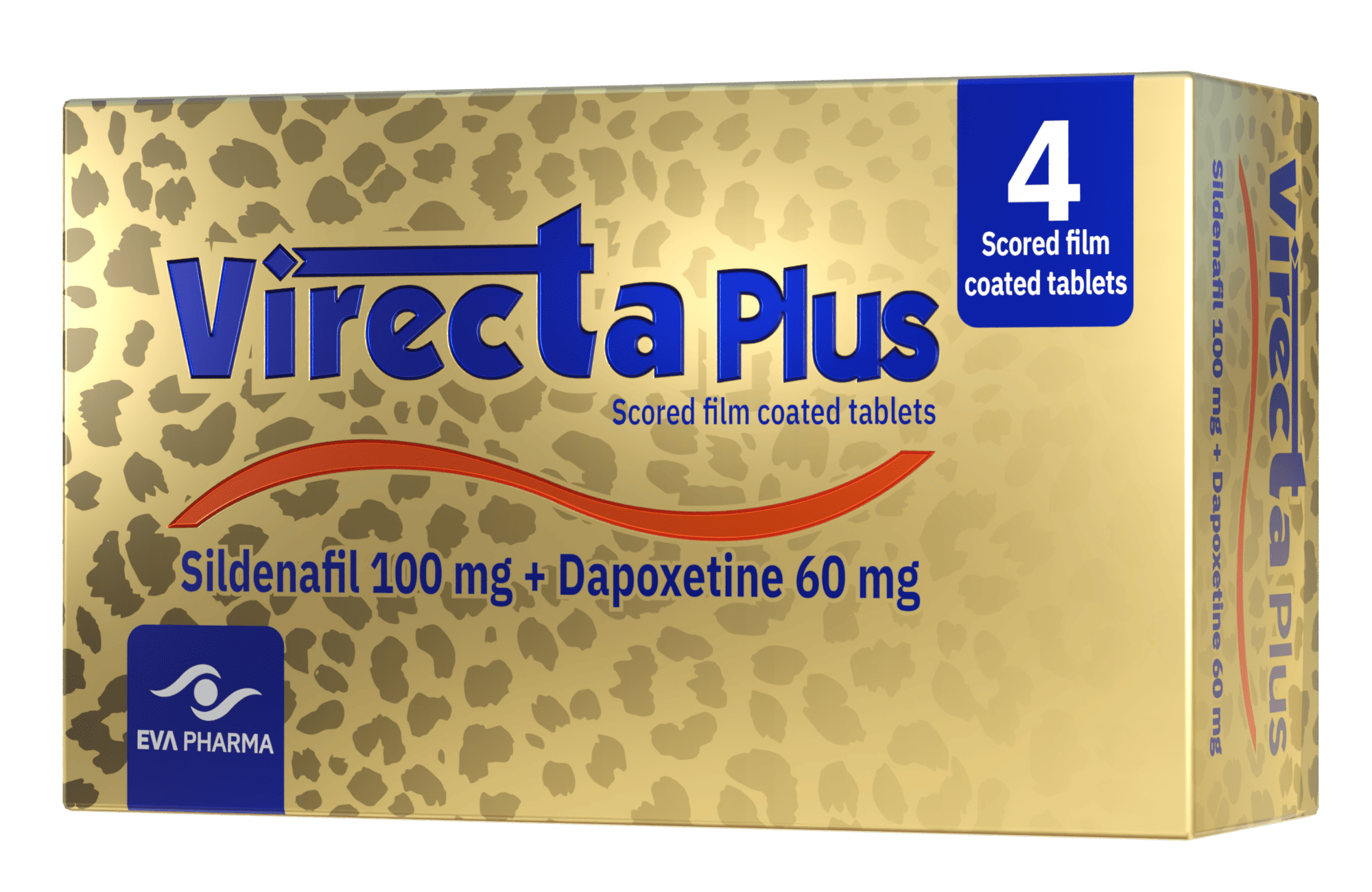 Virecta Plus 100/60 mg 4 Tablets