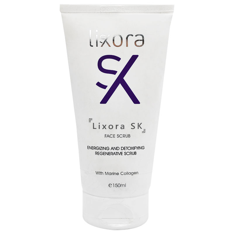 Lixora Sk With Marine Collagen Face Scrub 150ml