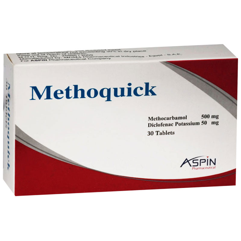 Methoquick (50mg+500mg) 30 Tablets