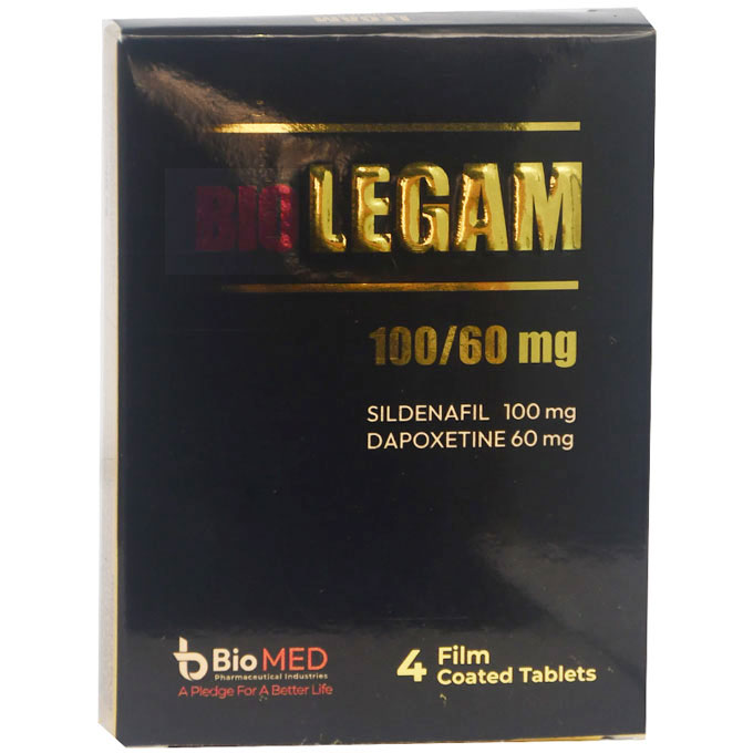 Biolegam 100/60mg 4 Film Coated Tablets