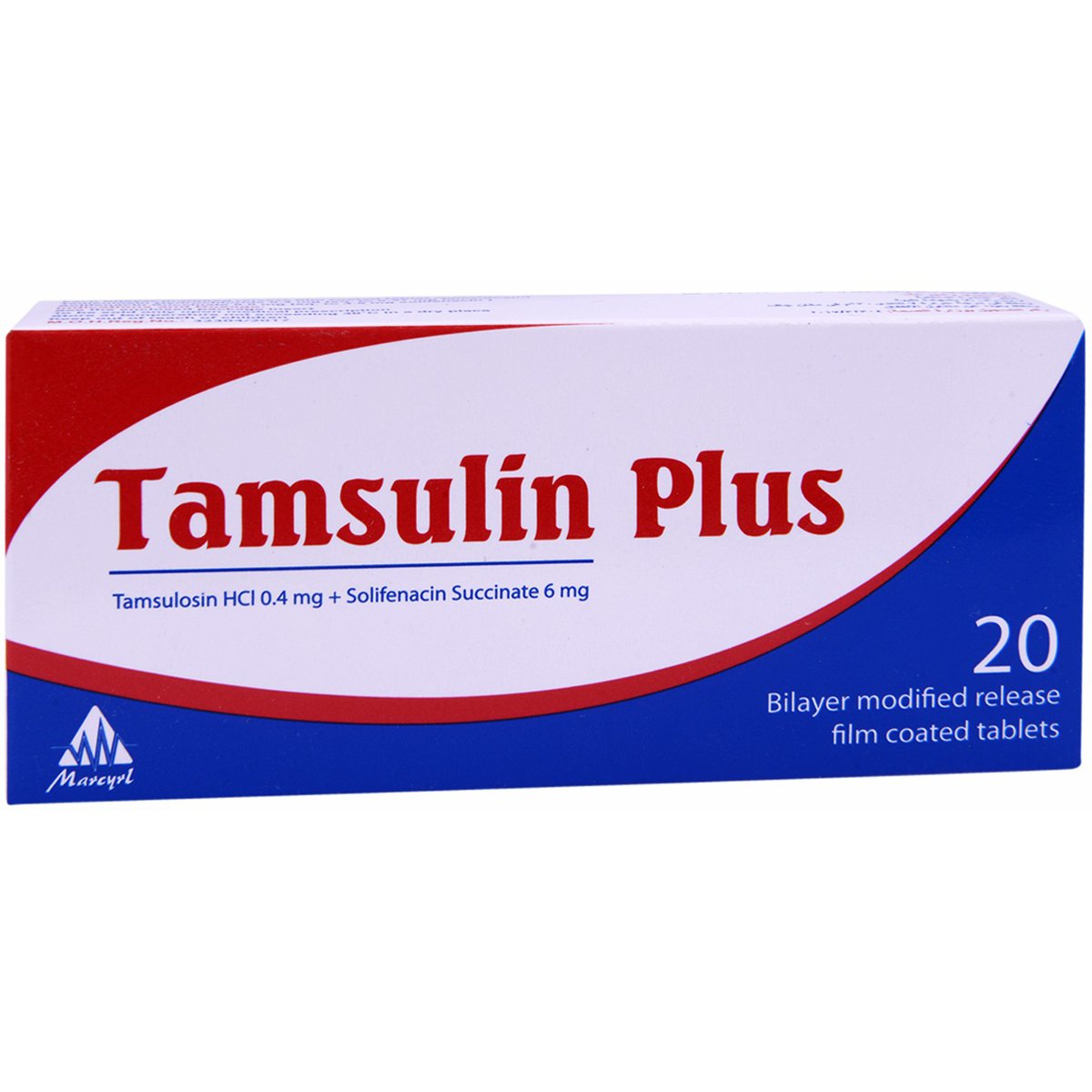 Tamsulin Plus (0.4mg + 6mg) 20 Film Coated Tablets