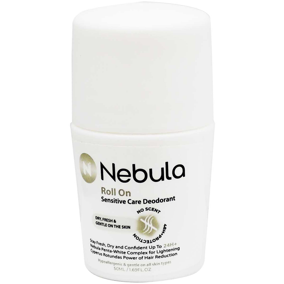 Nebula No Scent Deodorant Roll On For Women 50 ml