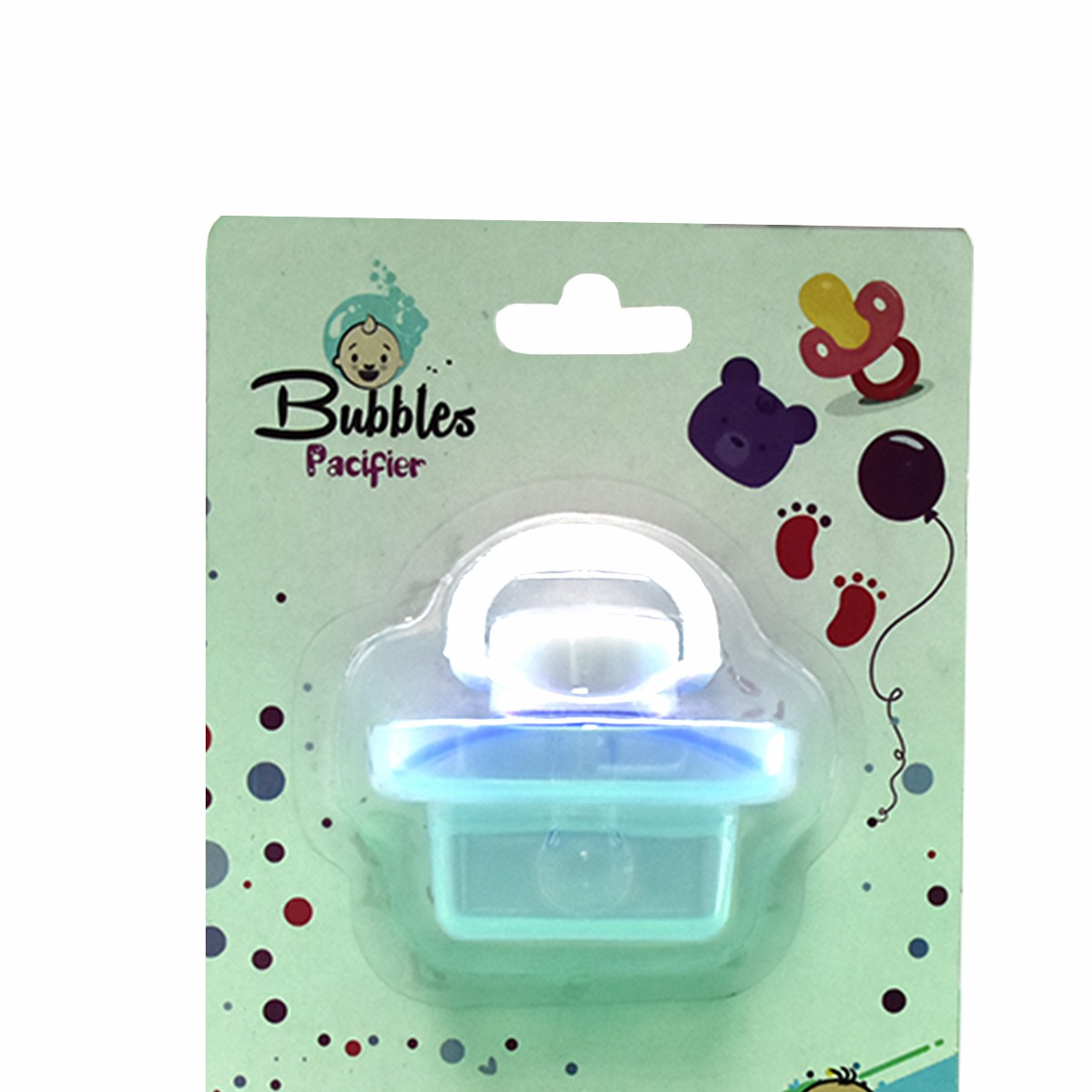 Bubbles Pacifier Silicone Relax Baby