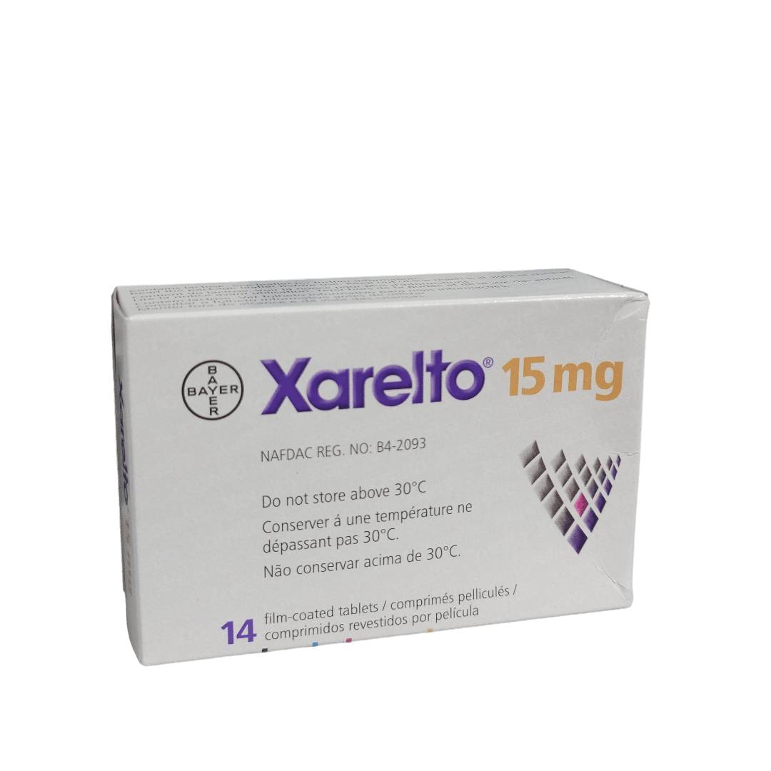 Xarelto 15mg 14 Film Coated Tablets