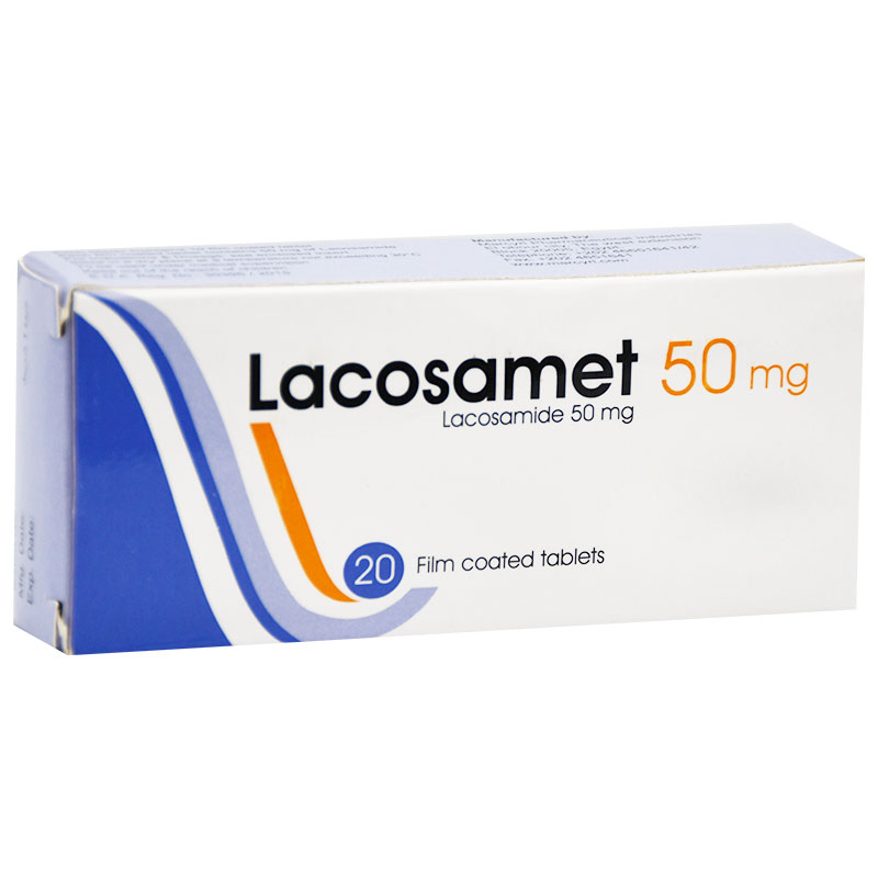Lacosamet 50mg 20 Film Coated Tablet