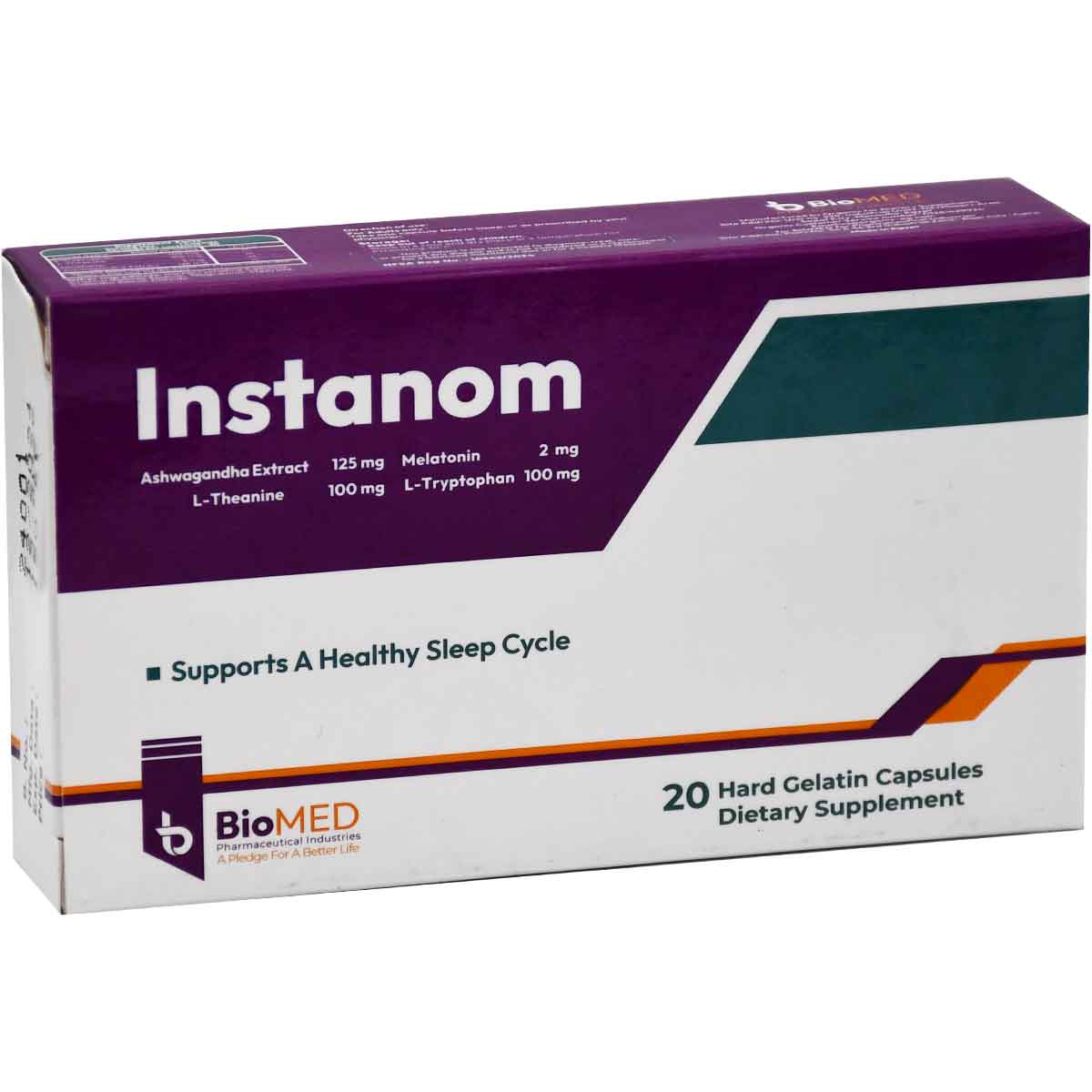 Instanom 20 Hard Gelatin Capsules