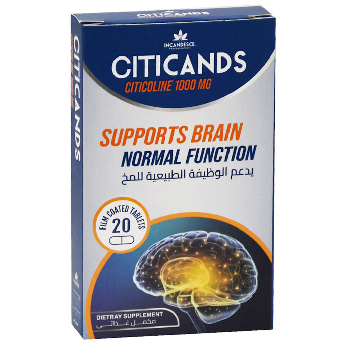 Citicands 20 Film Coated Tablets