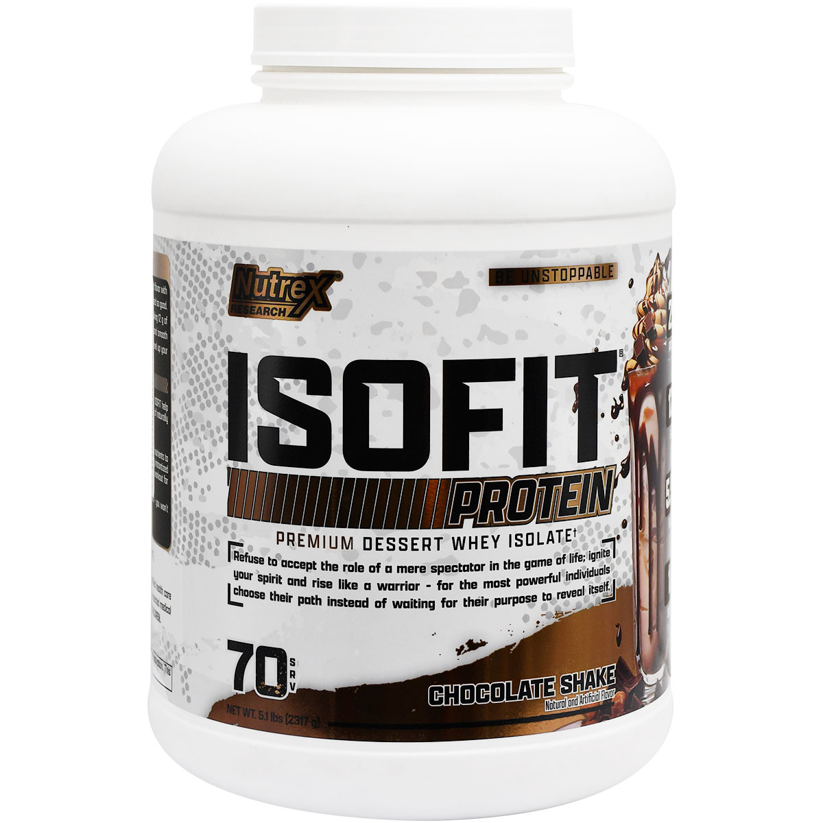 Isofit Whey Protein Isolate Chocolate Shake 2317gm