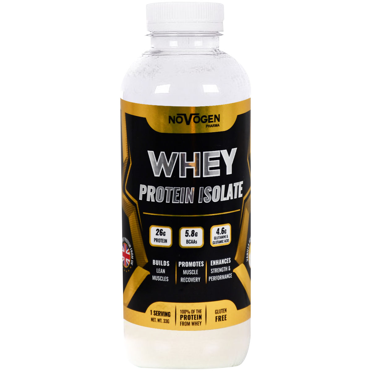 Novogen Whey Protein Isolate Vanilla Ice Cream 33gm