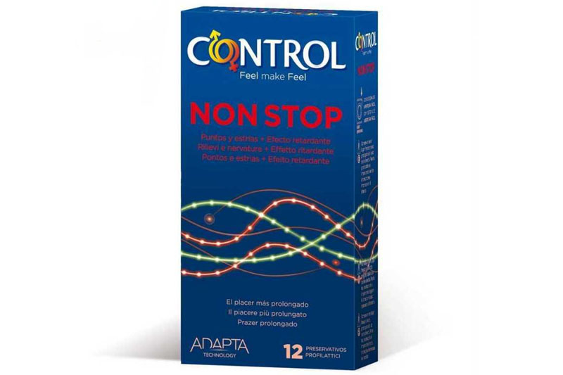 Control Adapta Non Stop Condoms 12pcs