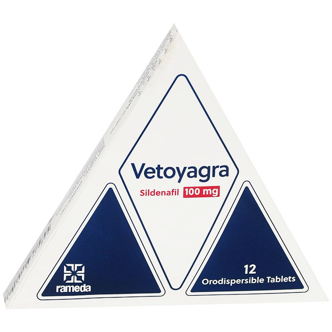 Vetoyagra 100mg 12 OroDispersible Tablets
