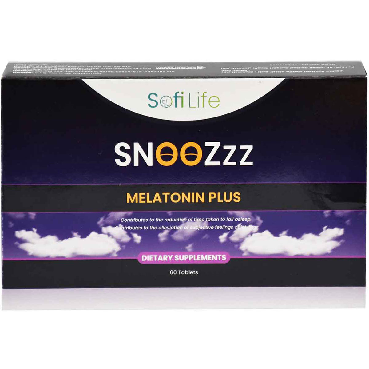 Sofi Life Snoozzz Melatonin Plus 60 Tablets