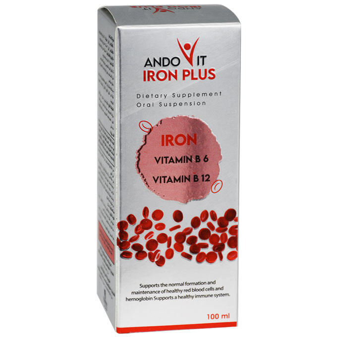 Andovit Iron Plus 100ml Syrup