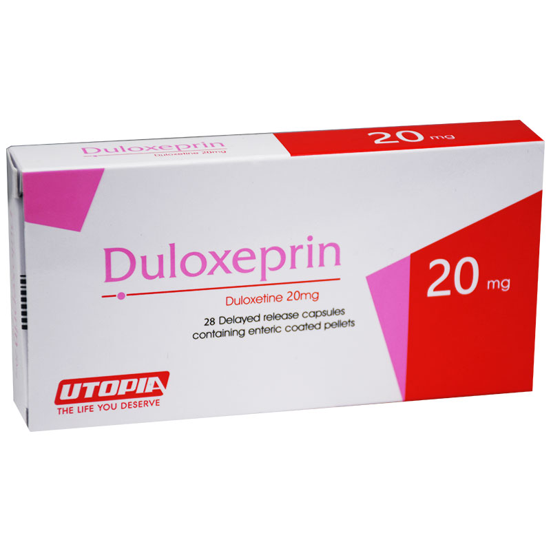 Duloxeprin 20mg Delayed Release 28 Capsule
