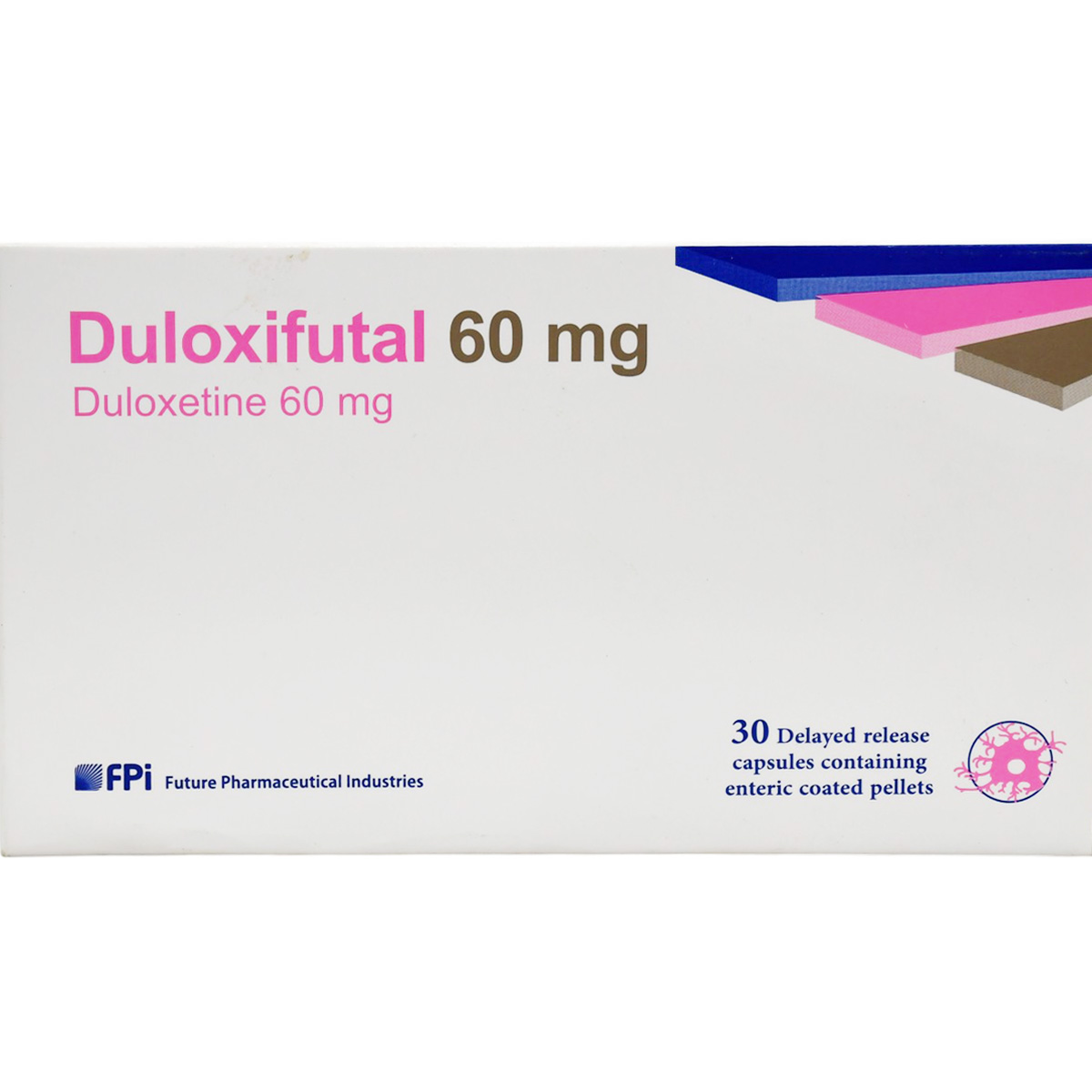 Duloxifutal 60mg 30 Delayed Release Capsules
