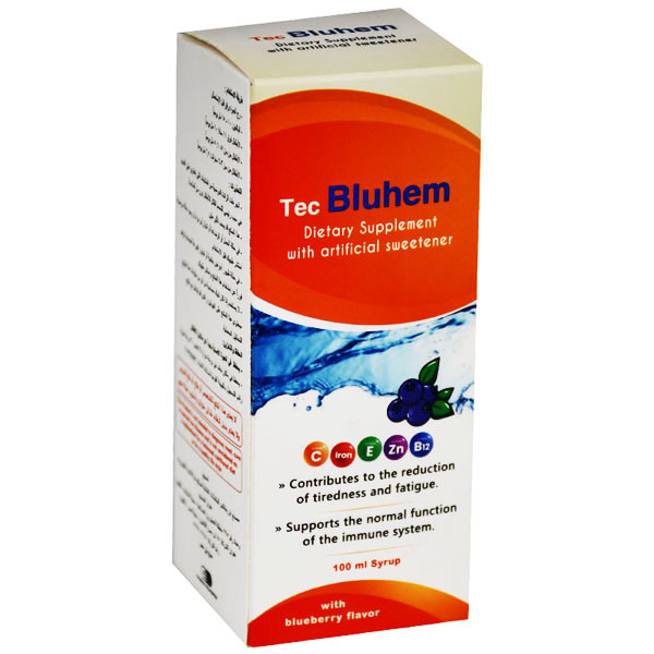 Tecbluhem Blueberry Flavor Syrup 100ml