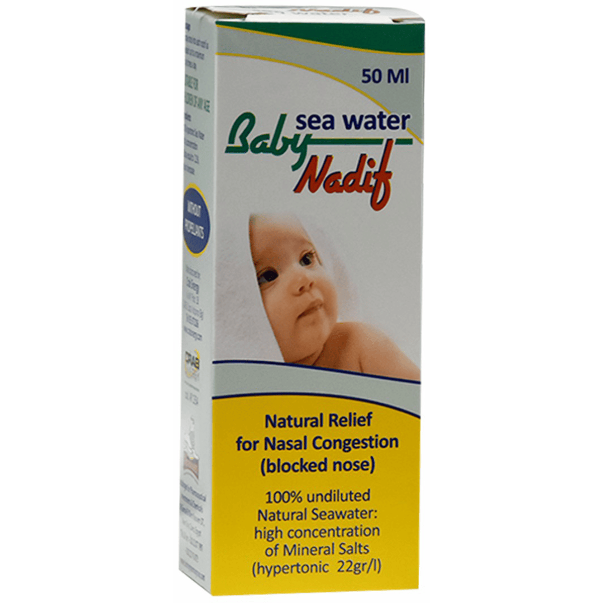 Baby Nadif Sea Water 50ml Nasal Spray