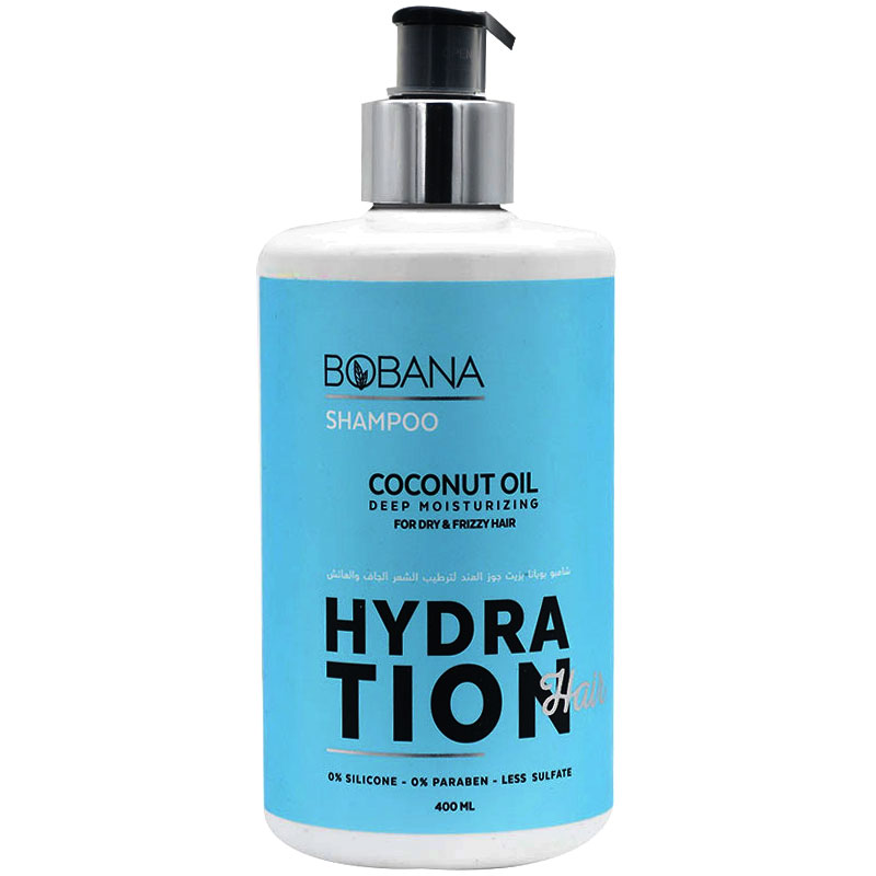 Bobana Hydration Hair Coconut Oil Shampoo 400ml