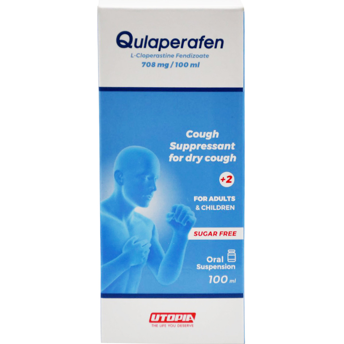 Qulaperafen 708 mg/100 ml Oral Suspension  100 ml (+2 Years)