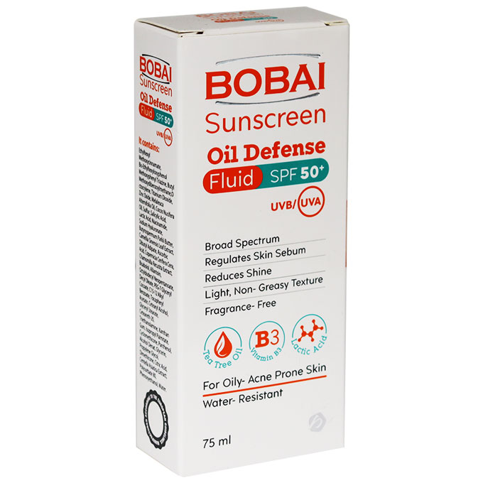 Bobai Sun Screen Oil Defense Fluid Spf (50+) 75ml
