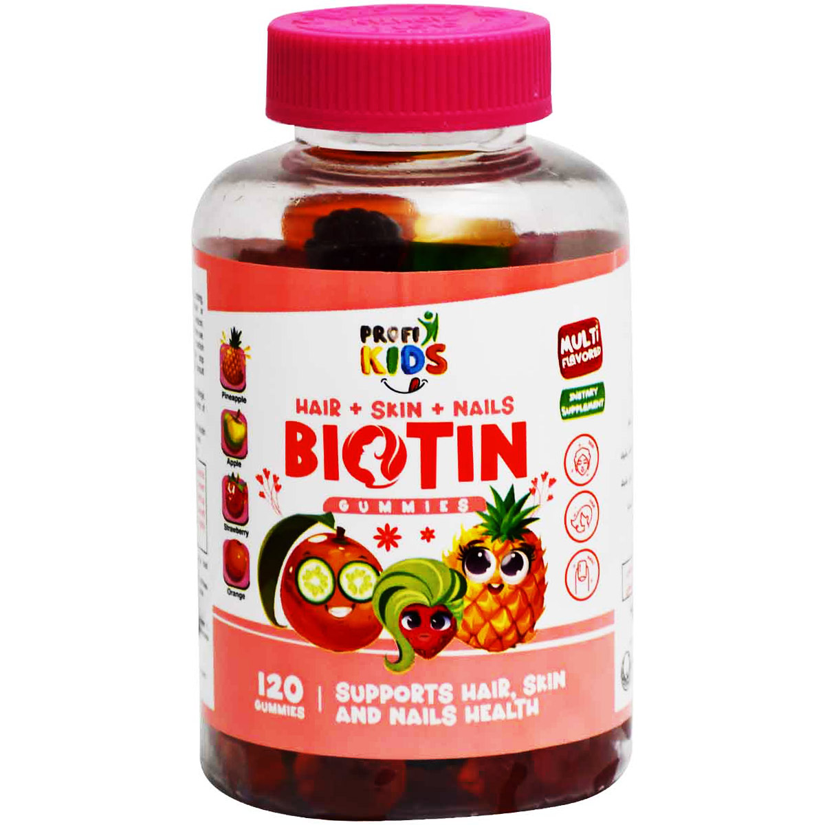 Profi Kids Biotin Multi Flavor 120 Gummis