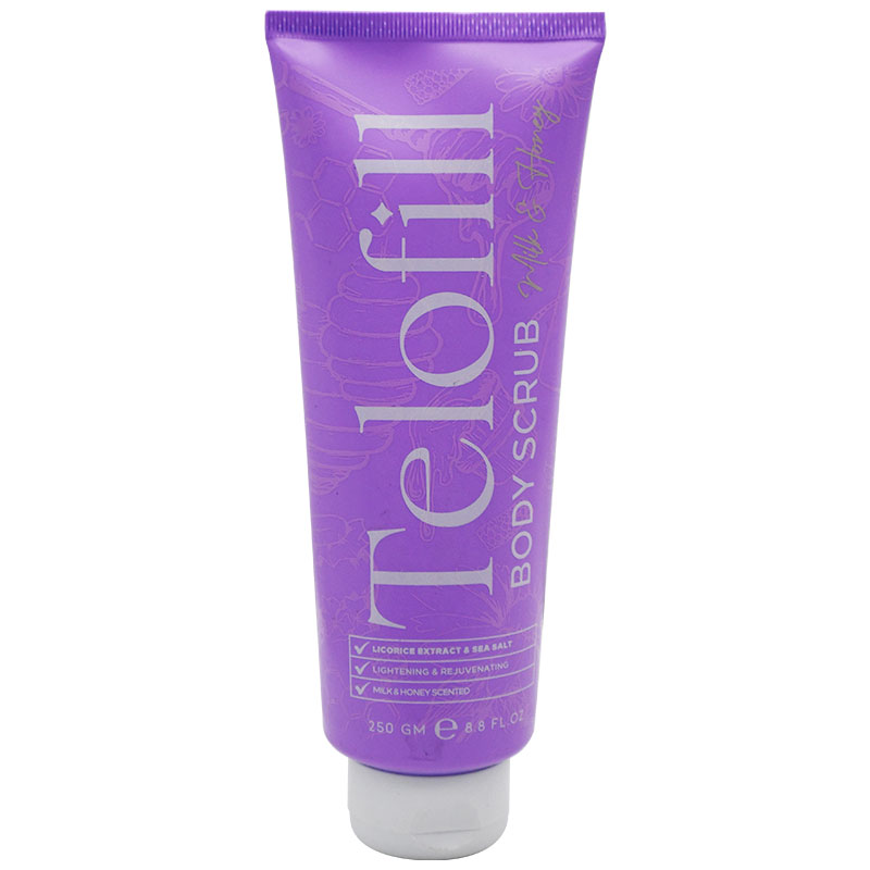 Telofill Milk and Honey Body Scrub 250 gm
