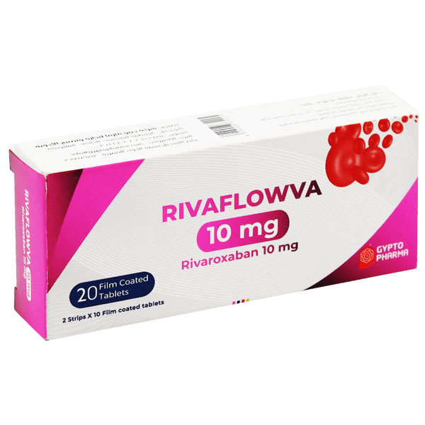 Rivaflowva 10mg 20 Film Coated Tablets