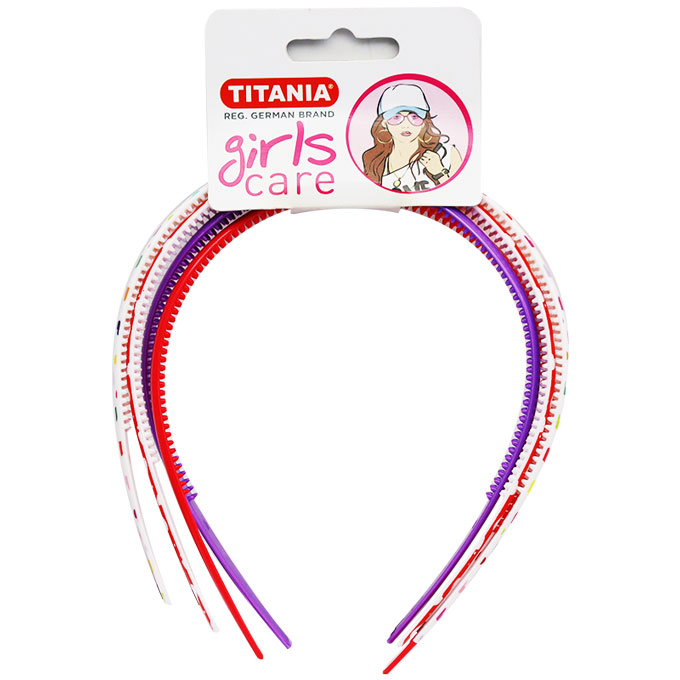 Titania Girls Care Hair Band 4 pieces/7839