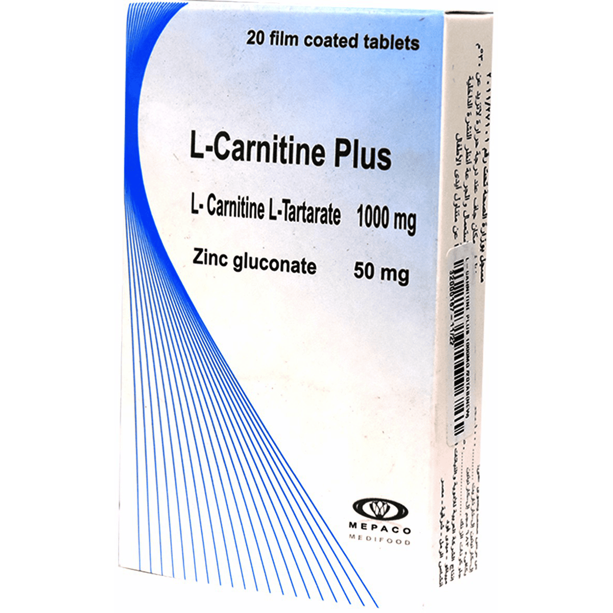 L Carnitine Plus 1000mg/20Tab