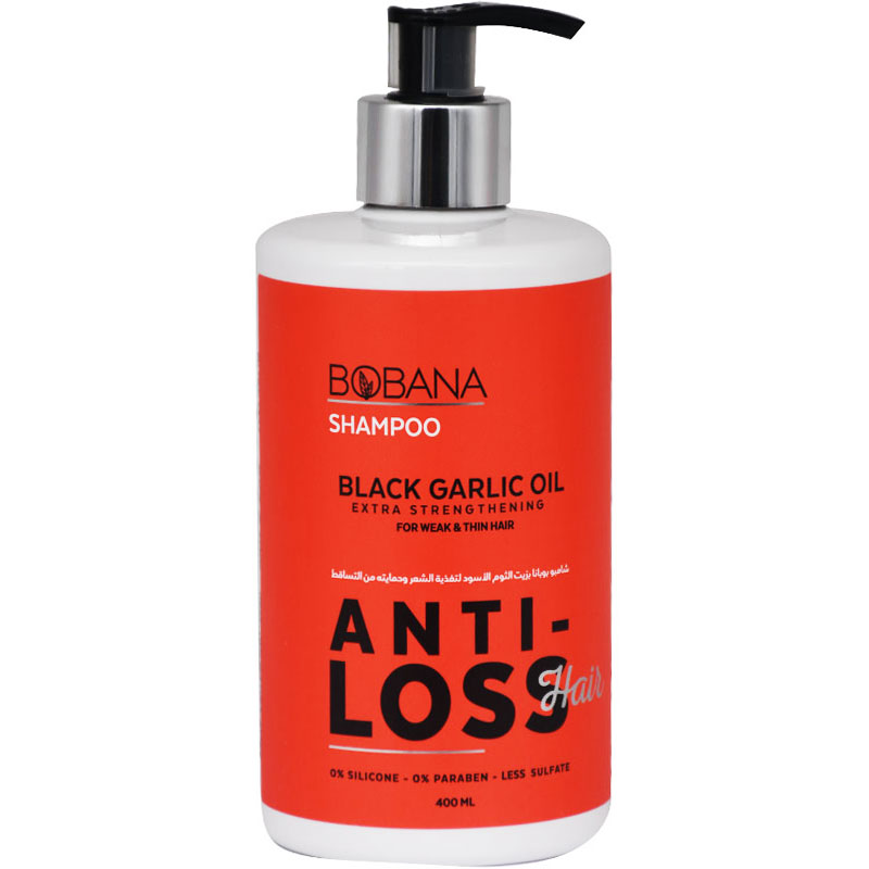 Bobana Anti Hair Loss Black Garlic Oil Shampoo 400ml