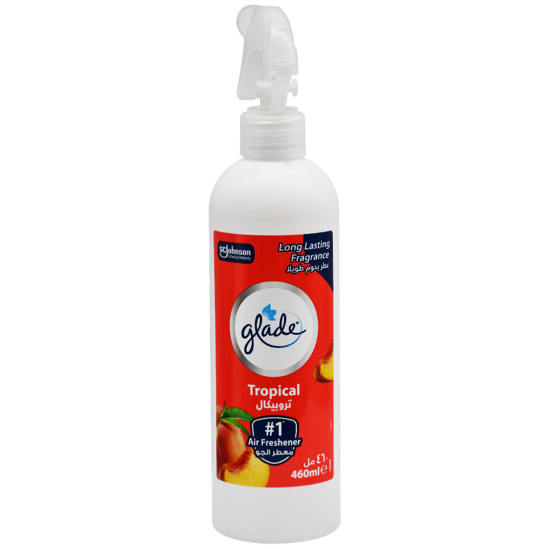 Glade Air Freshener Liquid Spray Tropical 460ml