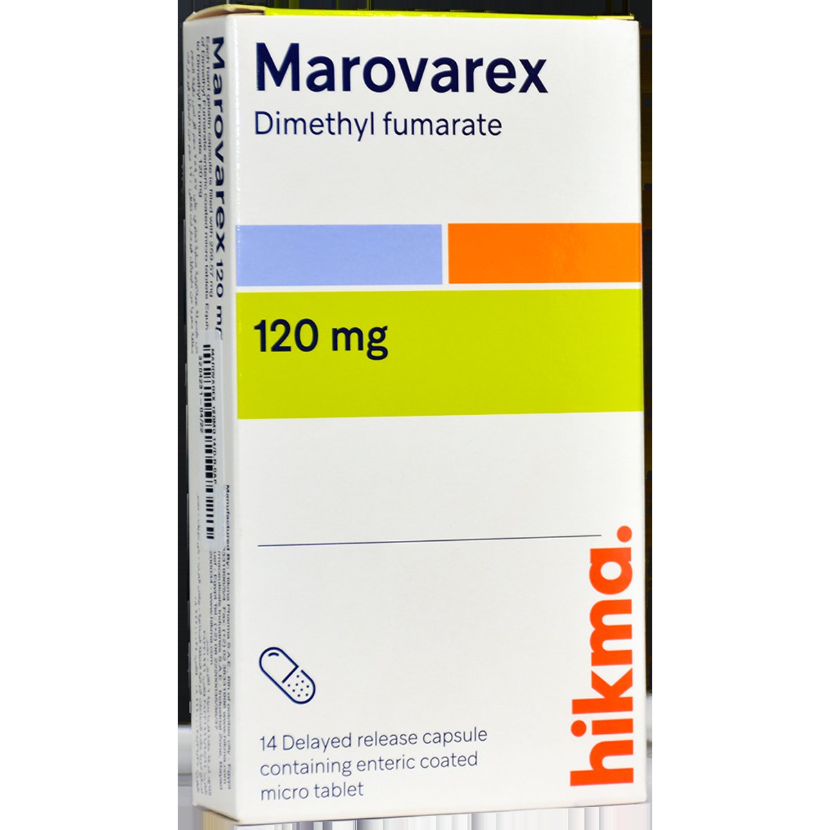Marovarex 120mg 14DR (Delayed Release) Capsules