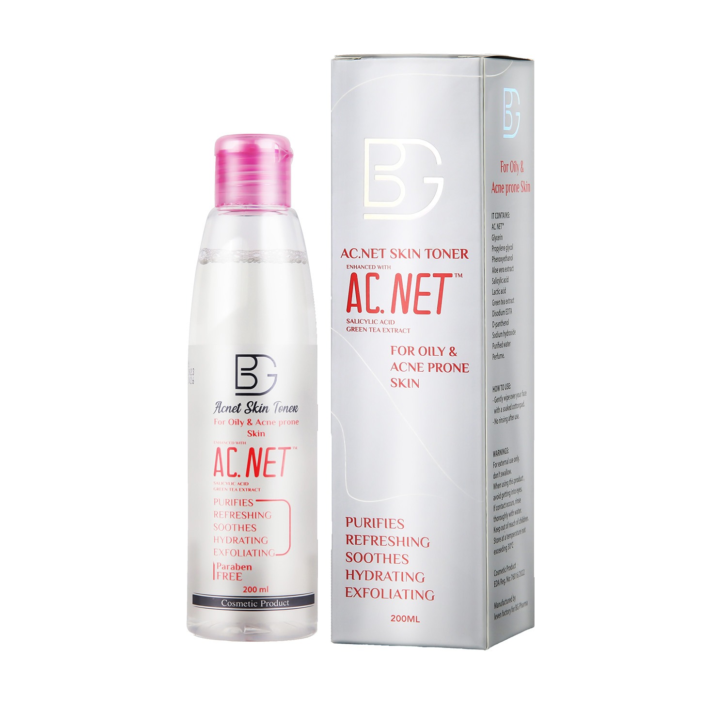 BG Acne Control Skin Toner 200ml