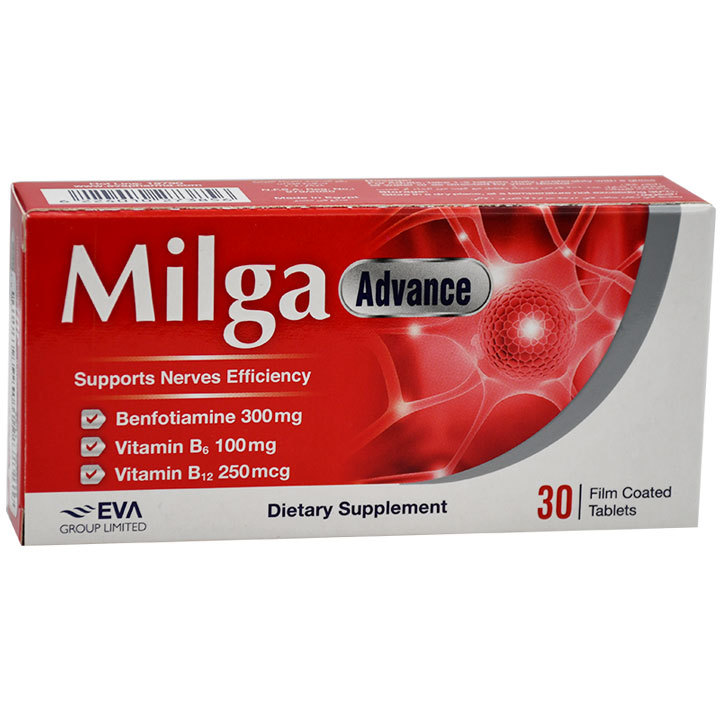 Milga Advance 300mg+100mg+250&micro; 30 Film Coated Tablets