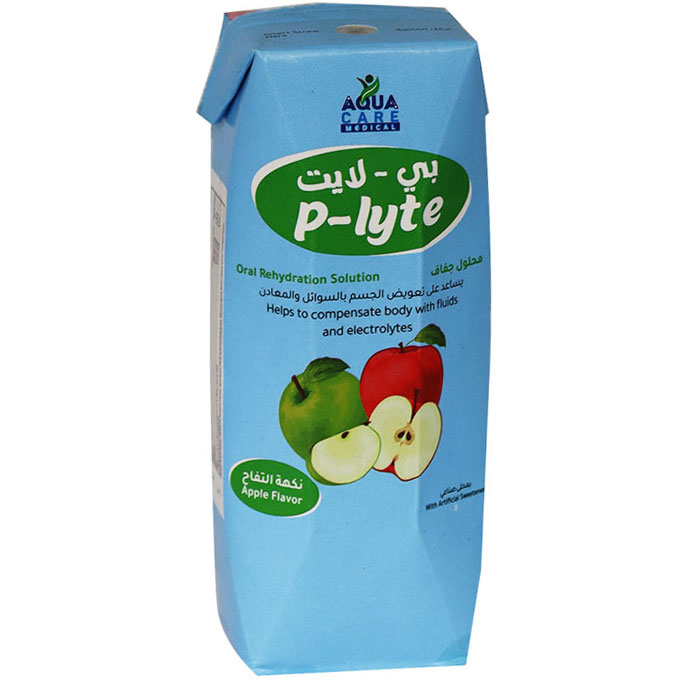 P Lyte 240ml Oral Rehydration Solution Apple Flavor